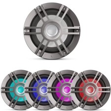 Infinity KAPPA 1050M 10" 900W Max Marine Multicolor RGB LED Titanium Subwoofer