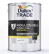 DULUX TRADE MOULDSHIELD FUNGICIDAL EGGSHELL B WHITE 5L