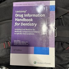 Drug Information Handbook for Dentistry by Richard L. Wynn: Used