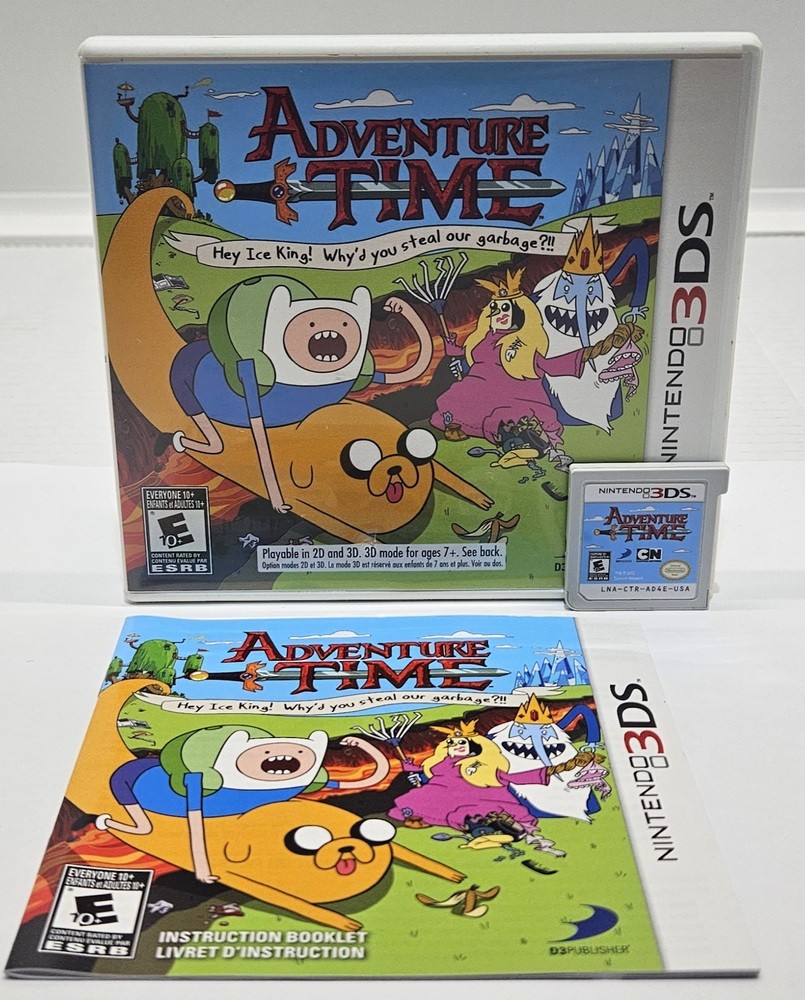 Adventure Time Hey Ice King Why'd You Steal Our Garbage - Nintendo