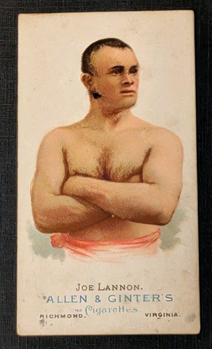 1887 N28 Allen & Ginter #29 Joe Lannon — Raw