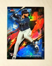 Junior Caminero 2024 Topps Finest RC BLUE REFRACTOR 147/200 Rays #24 Common Y6