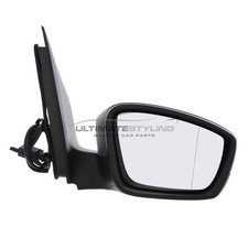 Wing Door Mirror Seat Mii 2012-2019 Electric Primed Cover Drivers Side Right