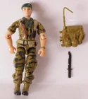 New ListingVintage GI Joe 1987 Falcon Action Figure with backpack & knife