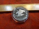 2000 Freedom XXI Century Proof Eagle 1 Oz 0.999 Fine Silver Round - No Reserve