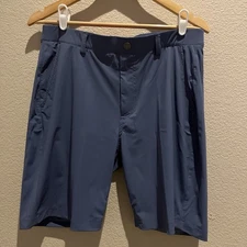 Redvanly Golf Shorts Mens Medium Blue Performance 9'' Inseam