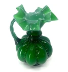 Fenton Emerald Overlay 6" Ewer SCARCE COLOR 1949-1953 Only Excellent Condition