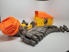 Nerf N-Strike Vulcan EBF-25 Blaster Ammo Box w/lid, Belt, and Tripod Nice