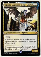 Isperia, Supreme Judge -#217-Commander 2020-Regular-NM