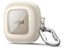 Suritch for SHOKZ Openfit Case Cover Protective Cover w/ Magnetic Lid/Lock-White