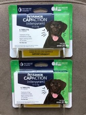 Pet Armor Flea Treatment Tabs Capaction Dogs Overs 25lbs 12 Tablets Exp 2027 