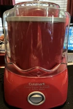 Cuisinart 1.5 Quart Frozen Yogurt Ice Cream Sorbet Maker - Red