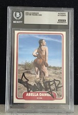 Abella Danger Signed Trading Card Beckett Encapsulated Autograph Grade 10