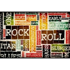 1 Pc metal Poster Rock & Roll Poster Guitar Music Band Gift #8201, UNFRAMED-8x1