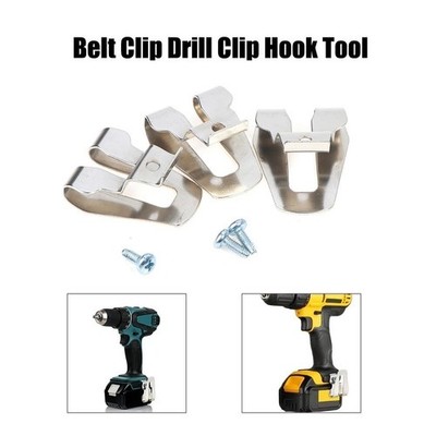 1 3x Drill Belt Clip Haken Für 18V Max Tools Mit 8mm Cap Bolzen Schrauben
