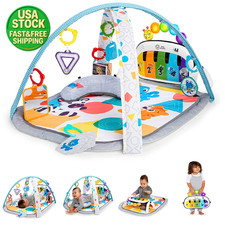 4 in 1 Kickin Tunes Music Play Gym Piano Tummy Time Activity Mat for Baby