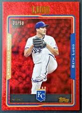 2025 Topps Archives Seth Lugo Red Hot Foilboard FOIL  /50 Royals #215