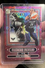 2025 Panini Donruss /25 - Franchise Features Arike Ogunbowale #3 Pink Firework