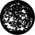 DHA8217 Metal Gobo Summer Leaves für High End Systems Cyberlite Scanner HES
