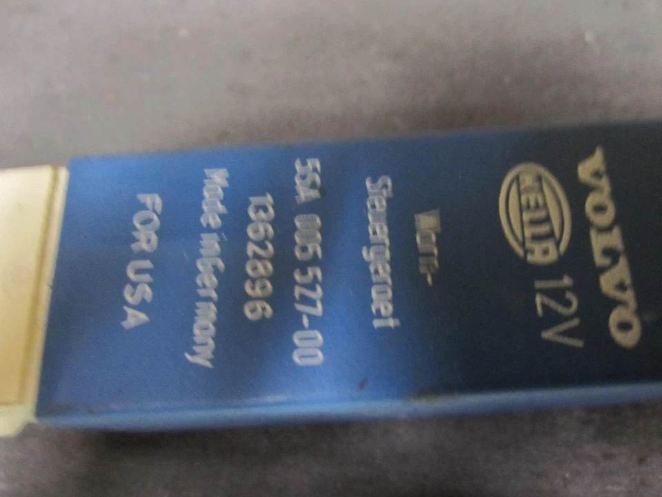 沃尔沃 760 940 960 S90 V90 座椅皮带提醒继电器 原始设备制造商 # 1362896 HELLA # 00552700 — 第 2/3 张图片