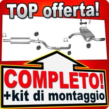 Scarico Completo per VW GOLF PLUS 1.2 TSI 105CV Marmitta