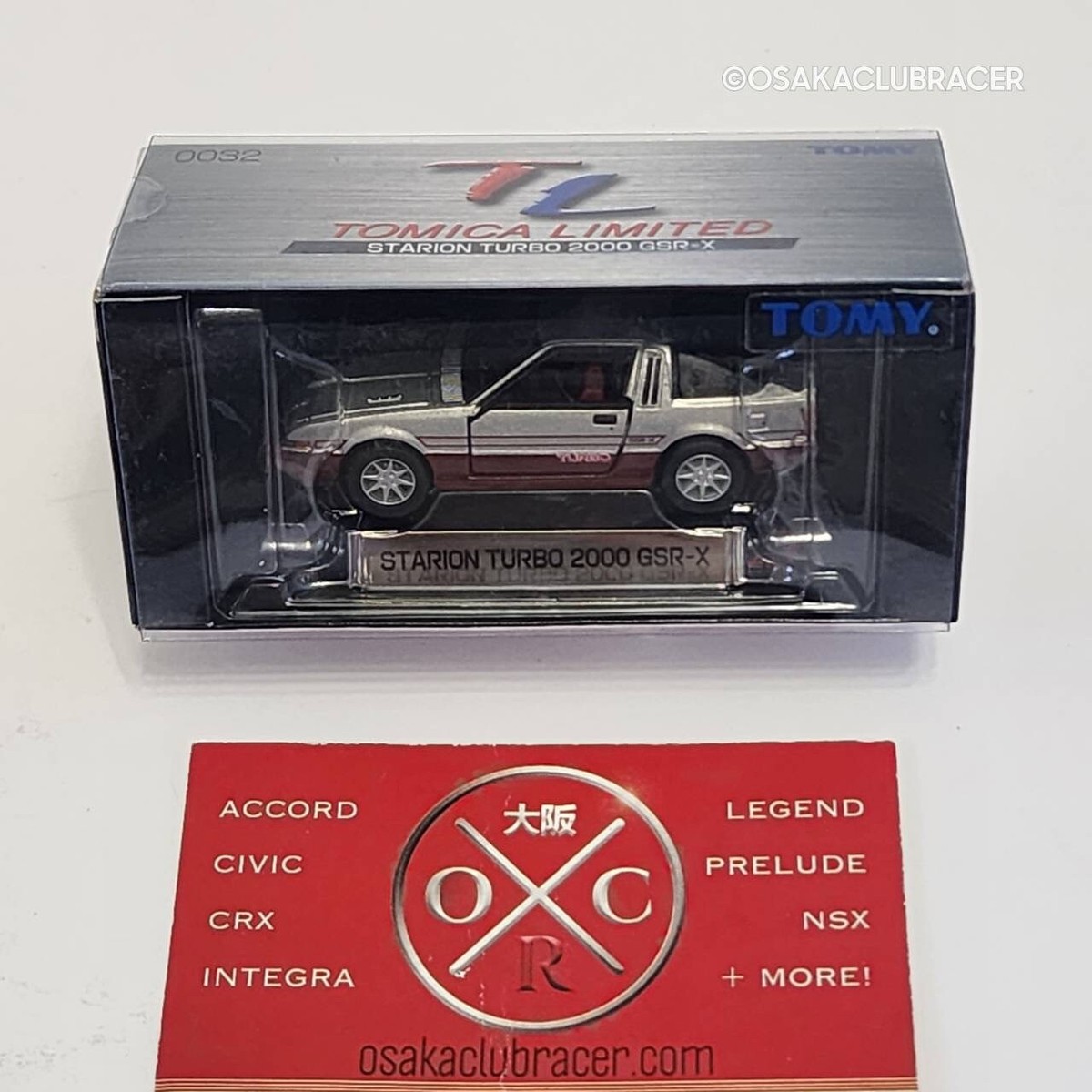 ミニカー TOMICA LIMITED STARION TURBO 2000 GSR-X Tomica Limited Mitsubishi Starion Turbo 2000 GSR-X 0032 JDM