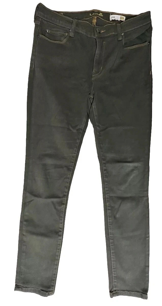 lole mid rise straight stretch pants
