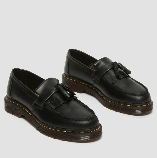 Dr.Martens ドクターマーチン ADRIAN ブラック UK8 27cm Dr. Martens Adrian Black Leather Shoes Black 27721001 UK 8