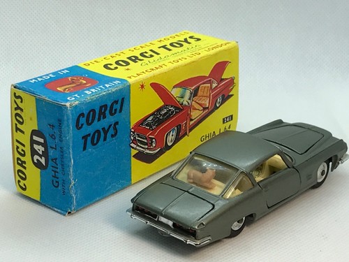 Vintage Corgi #241 Ghia L 6.4 With Chrysler Engine/Box - Picture 4 of 6