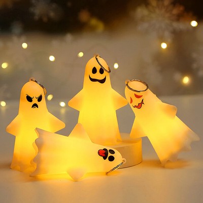 Portable Halloween Night Light Pumpkin Lantern Troubler Decoration Ornament Ghos