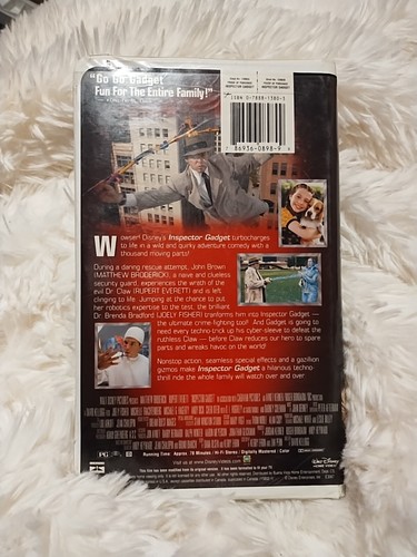 Vintage VHS Inspector Gadget Walt Disney - Picture 2 of 3