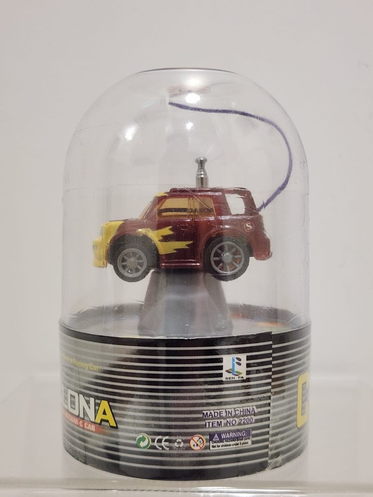 CYCLONA Mini Ekectric RC Racing Car Super New Bitchar-C Car Maroon 45MHz NEW