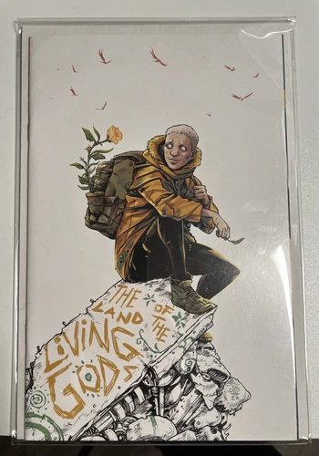Land of the Living Gods #1 2nd Print ECGCE Virgin Dialynas Variant White w/COA