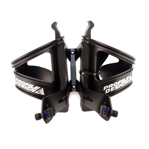 2 Cages Profile Design RML Rear Saddle Mount Tri Bike Road Water Bottle Holder - Picture 2 of 5