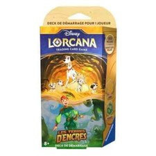 Lorcana -Deck de Démarrage :Les Terres d'Encres -101 Dalmatiens et Peter Pan -VF
