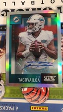Tua score chrome update auto 6/75 2020 panini chronicles 3 card lot clean sp 