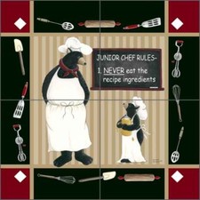 Lodge Art Tile Backsplash Jensen Bear Kitchen Ceramic Mural DJ038