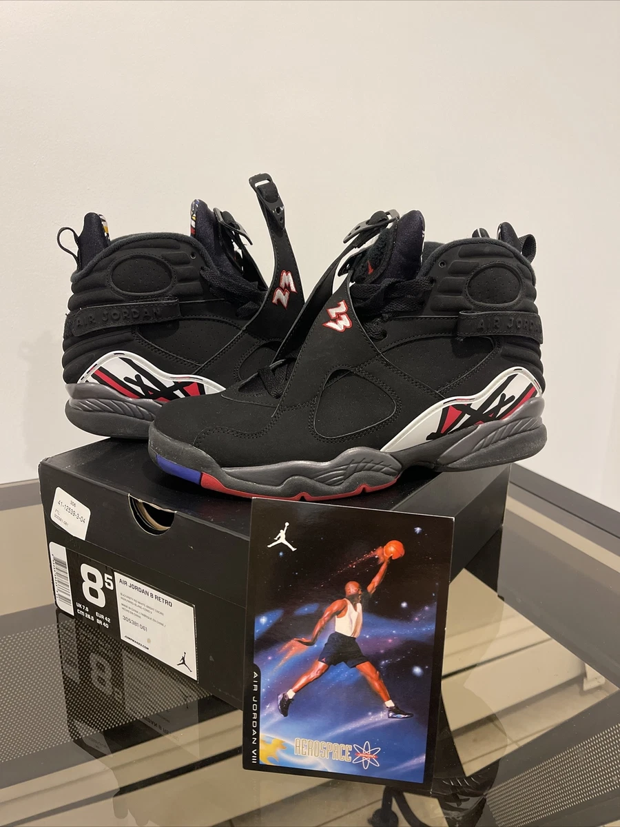 Nike Air Jordan 8 Retro Playoffs 2013 Size 8.5