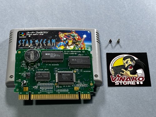 Star Ocean Nintendo Super Famicom NTSC-J Reg. card - Imagen 10 de 16