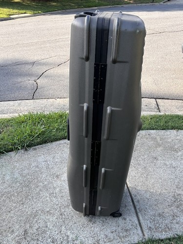 Datrek Travel Golf Bag Case rolling hard shell luggage gray tsa approved NO KEY - Picture 4 of 23
