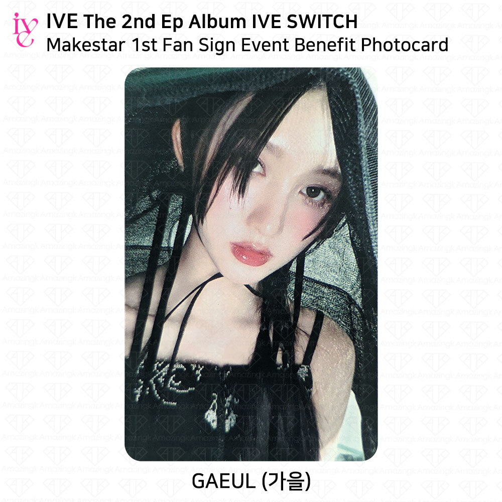 Fan Sign I've IVE The 2nd EP Album IVE SWITCH Makestar 1st Fan Sign Event Benefit ...