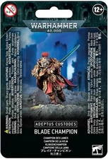 Games Workshop Warhammer 40k: Adeptus Custodes: Blade Champion Mini Figure