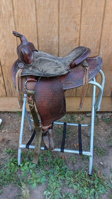 15'' western saddle used