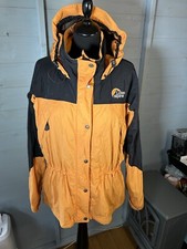 Lowe Alpine Orange Triple Point Ceramic Hooded Rain Coat Jacket M Raincoat