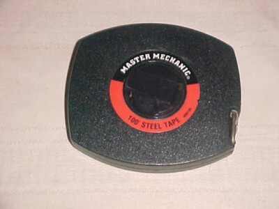 Master  Mechanic 100 ft. Steel Tape MM100 LUFKIN