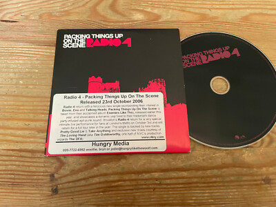 CD Pop Radio 4 - Packing Things Up On The Scene (4 Song) Promo ASTRALWORKS cb