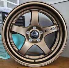 18" Lenso D1SE Wheels Suit Subaru BRZ, WRX STI & Toyota GT86 - 18x8.5 5/100 35P