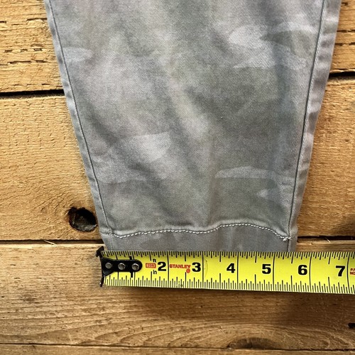 J. Jill Pants Womens 4 Gray Camo Camouflage Straight Stretch Chino 30x29 - Picture 9 of 9