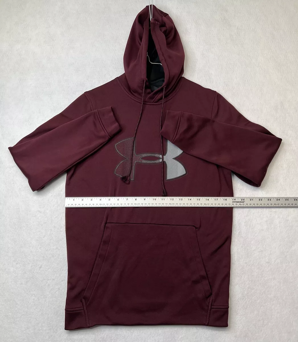 Red under 2024 armor hoodie