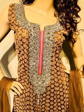 indian pakistani stitched kameez Choridar And Dopata
